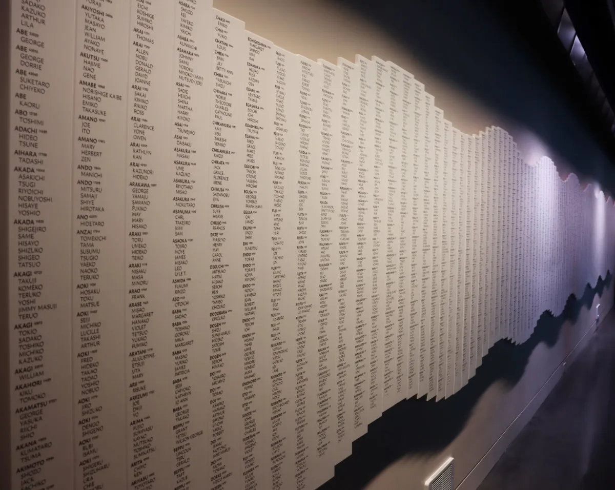 Names of those confined in the Puyallup Assembly Center Barracks